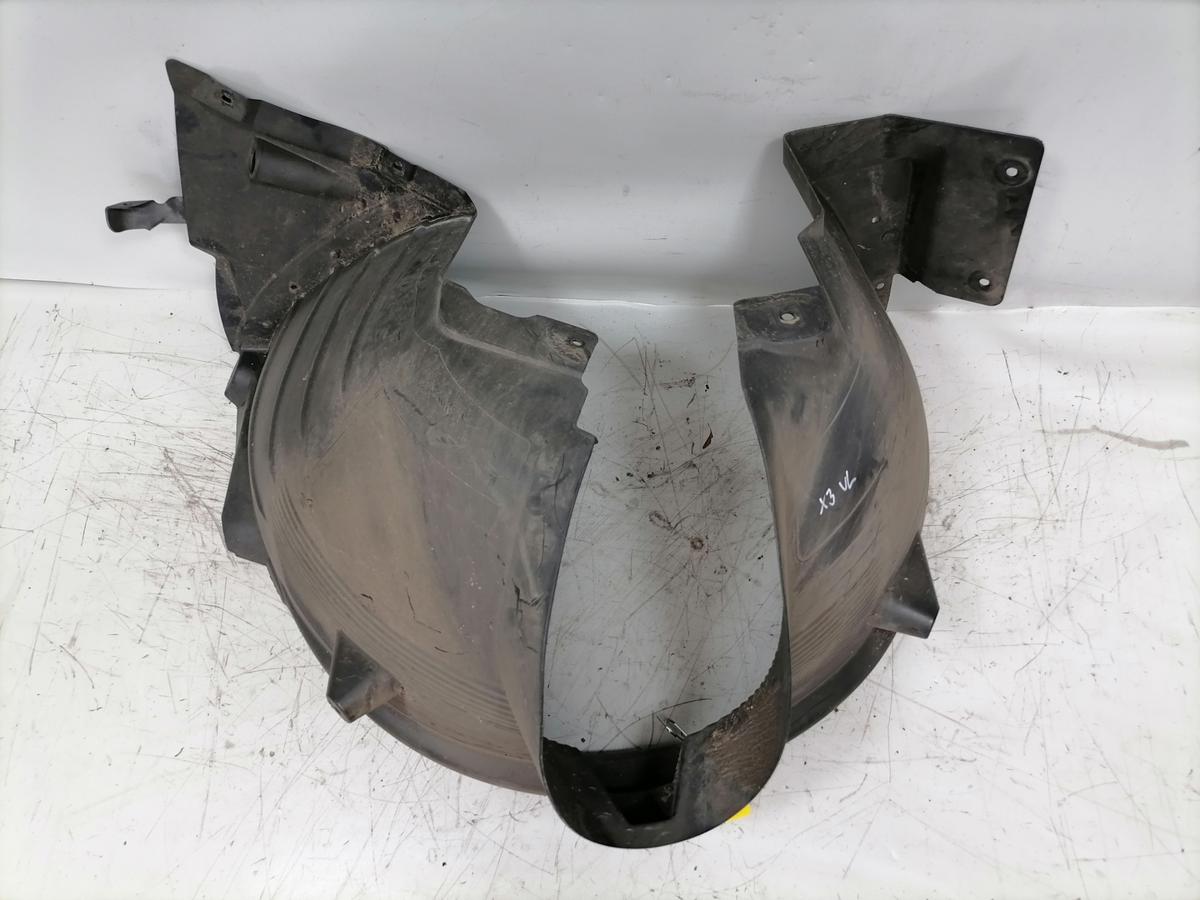 BMW X3 original Radhausschale vorne links schwarz Bj.2008